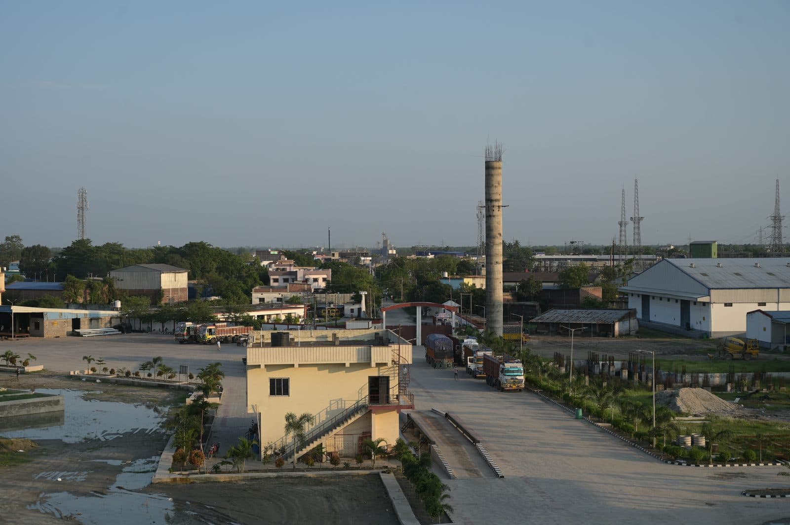 Weighbridge and warehousing operations