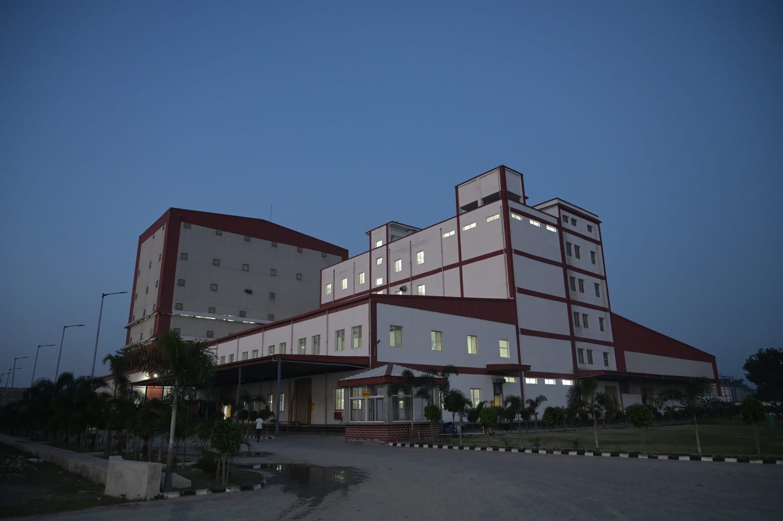 The Mirrambika facility at twilight