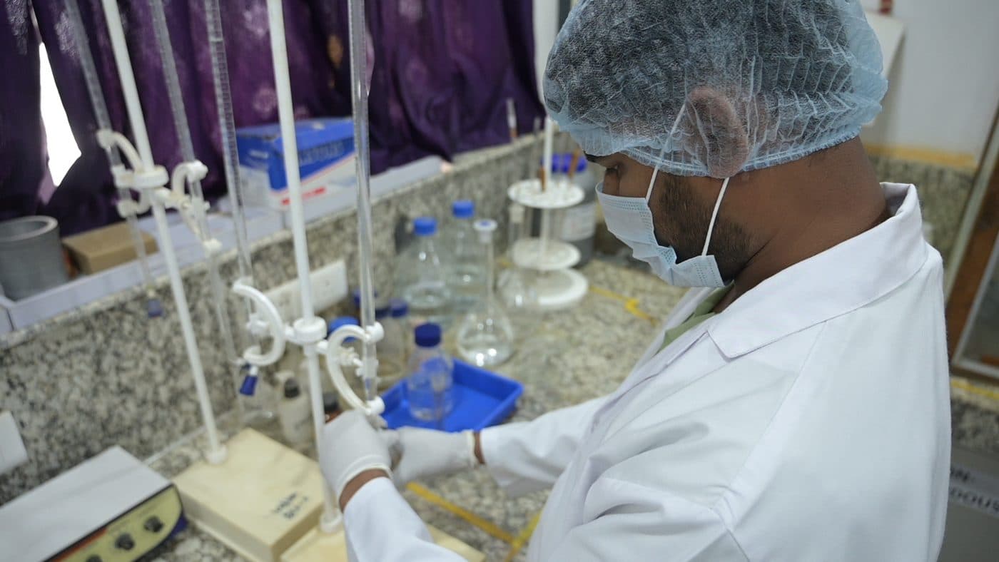 Mirrambika in-house quality control laboratory